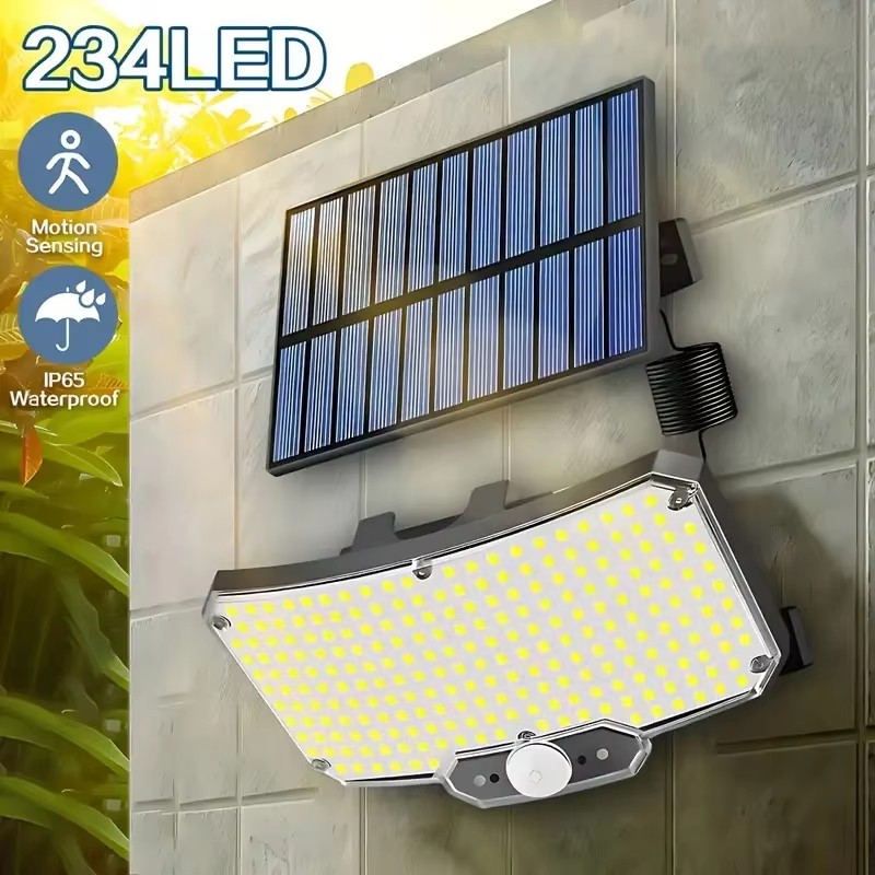 Solar Security Light - Lampes solaires d'extérieur 234 LED avec