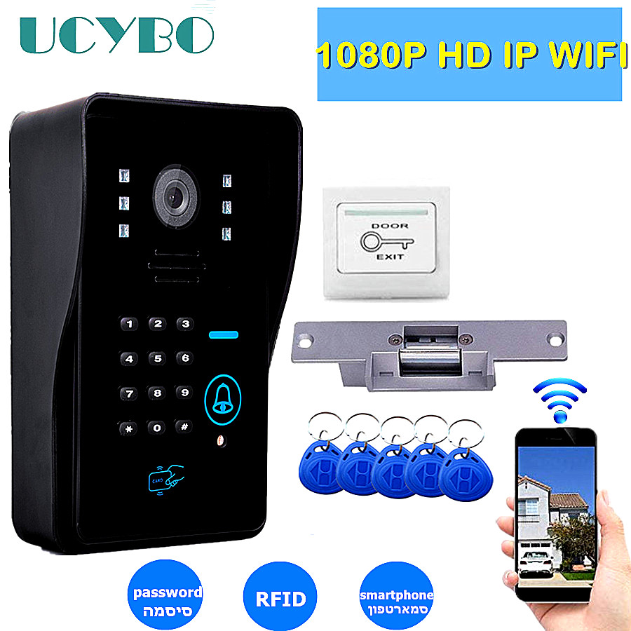 Home Security Doorbell Camera - Système d'interphone de caméra de sonnette