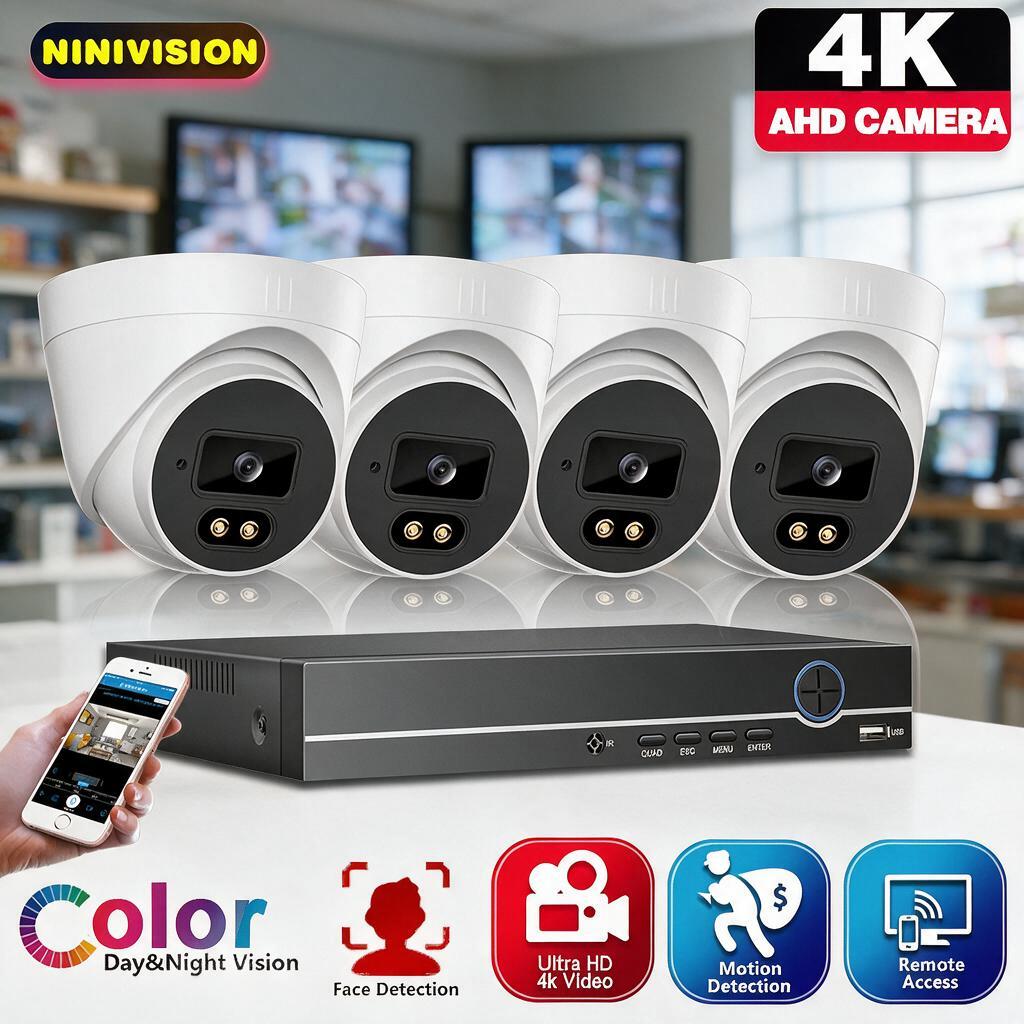 Home Security Video - Kit de système de sécurité avec