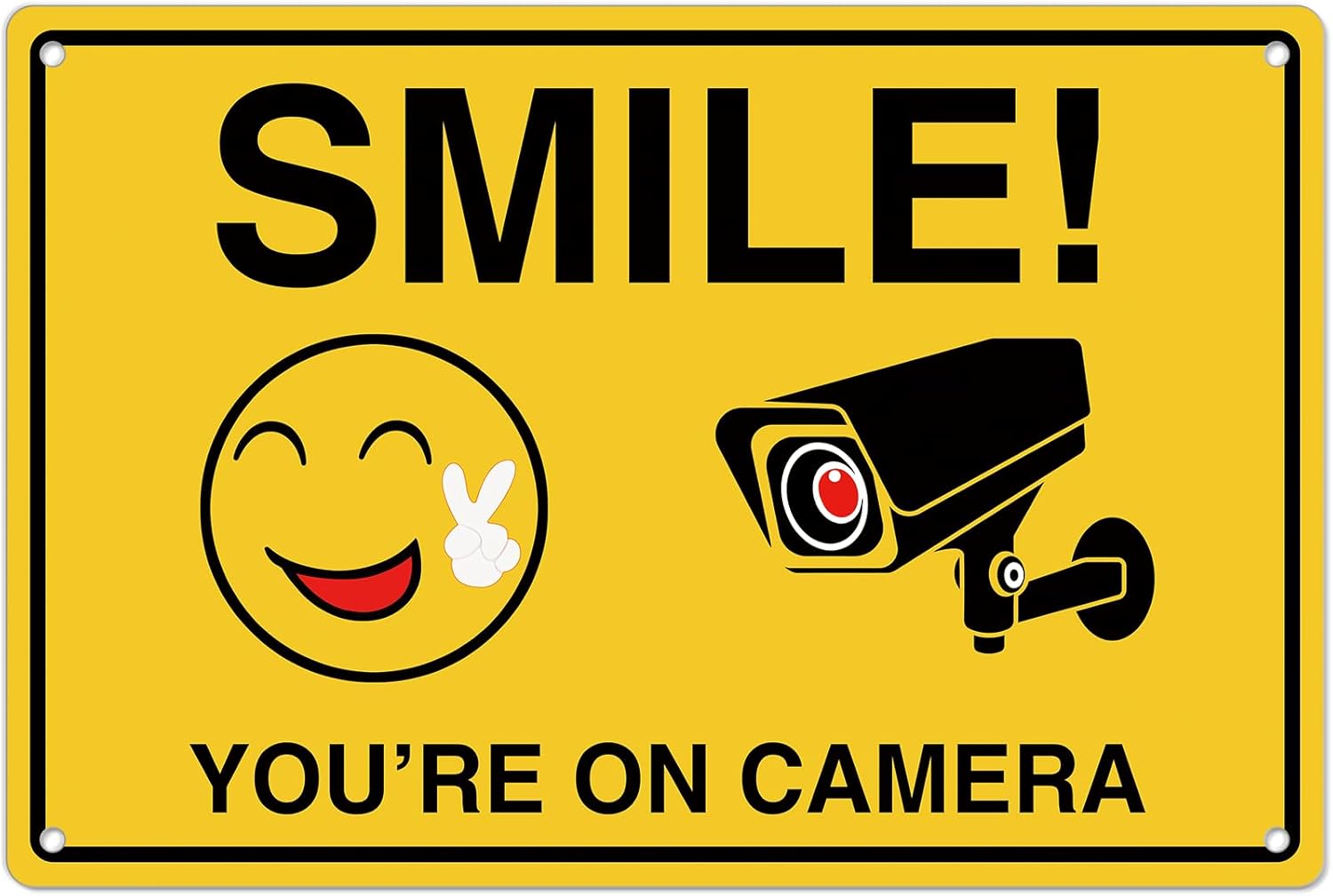 Home Security Video - Smile vous êtes sur les panneaux