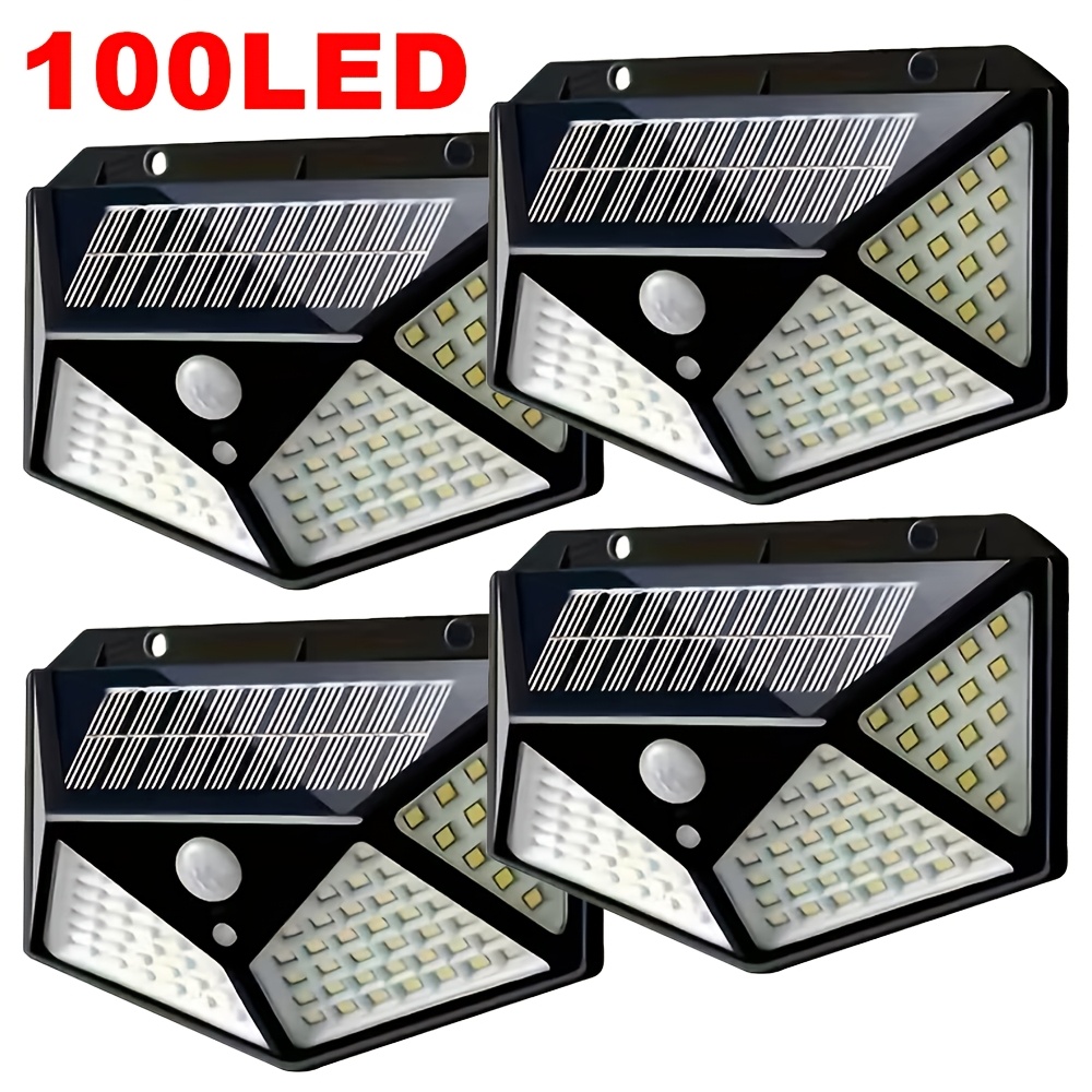 Solar Security Light - Lampe solaire de jardin extérieure 100