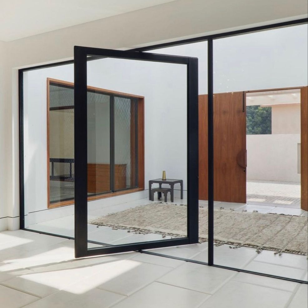 Home Security Providers - Porte pivotante antivol haute résistance avec