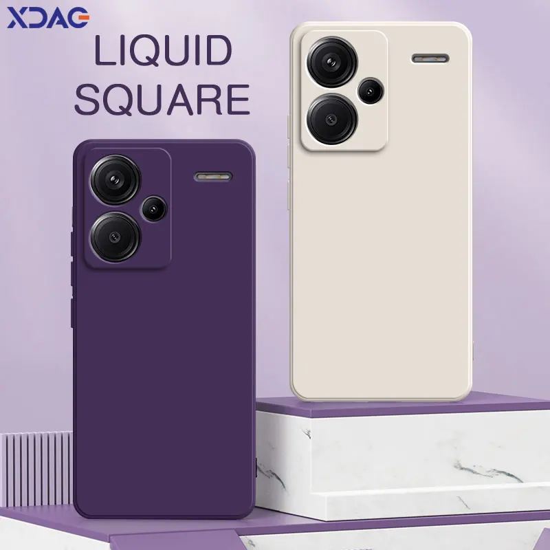 Xiaomi Home Security 360 - Coque de téléphone carrée en Silicone