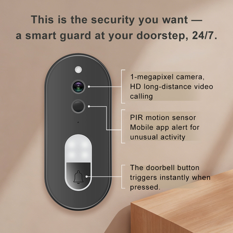 Sonnette vidéo sans fil WiFi T - Home Security Premium avis et prix