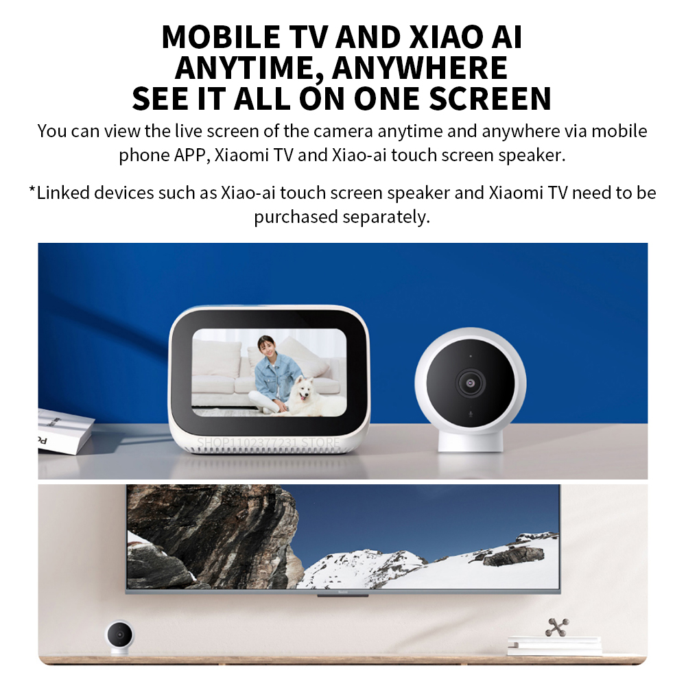 Caméra IP Xiaomi 2K 1296P WiFi - Xiaomi Home Security Camera 2K avis et prix