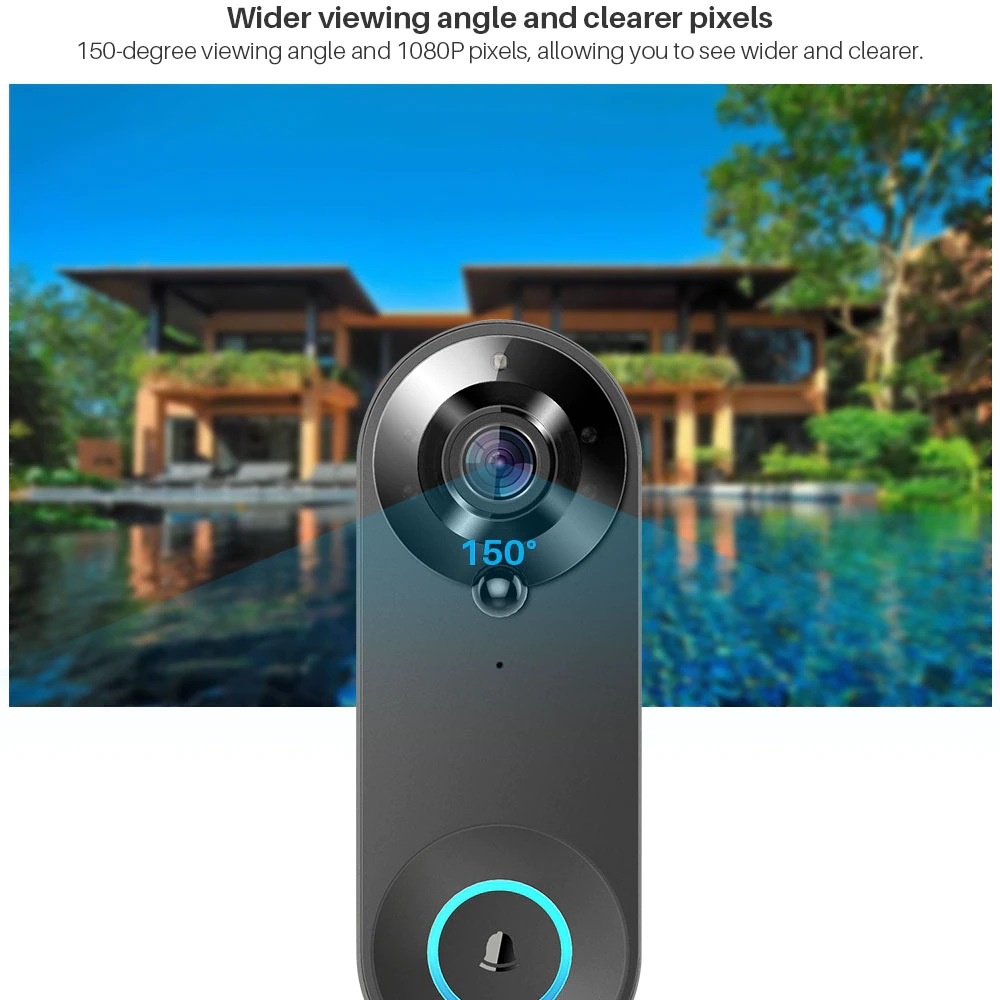 Tuya 1080P sans fil WIFI sonne - Home Security Premium avis et prix