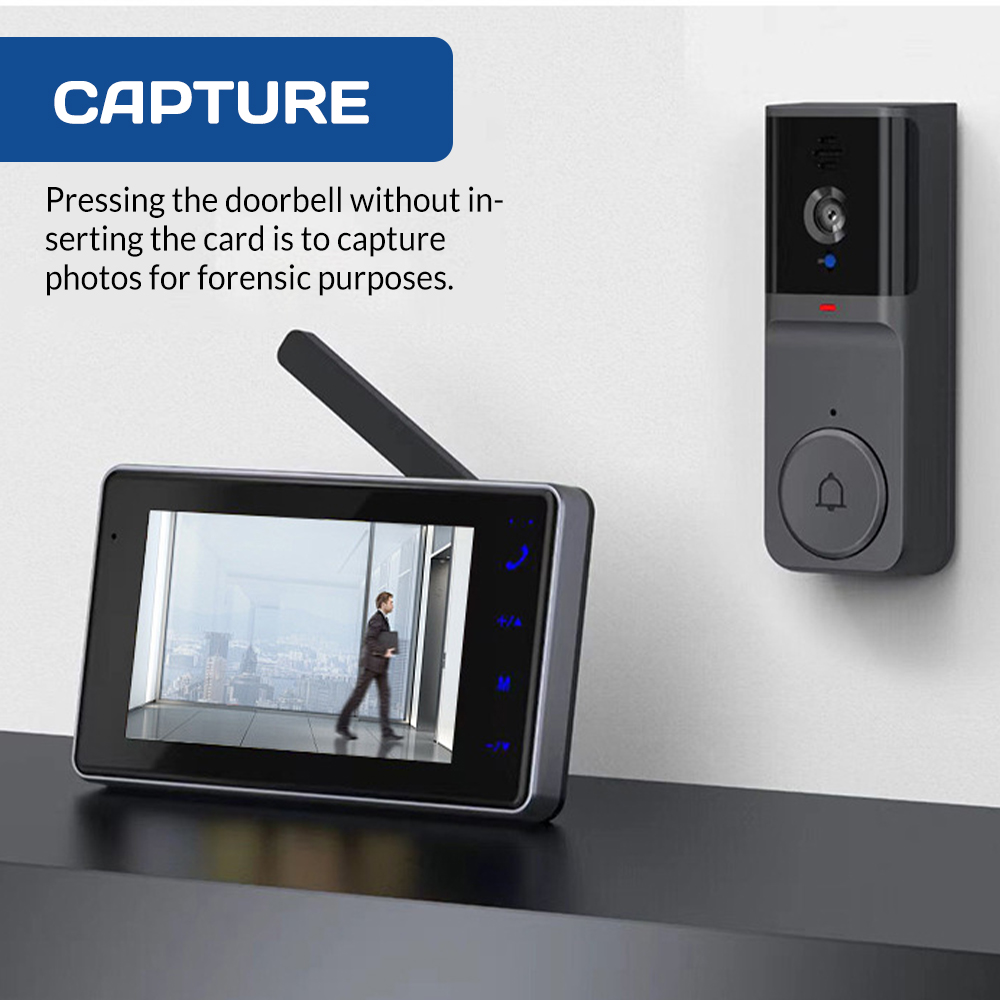 Sonnette visuelle sans fil ave - Home Security Premium avis et prix