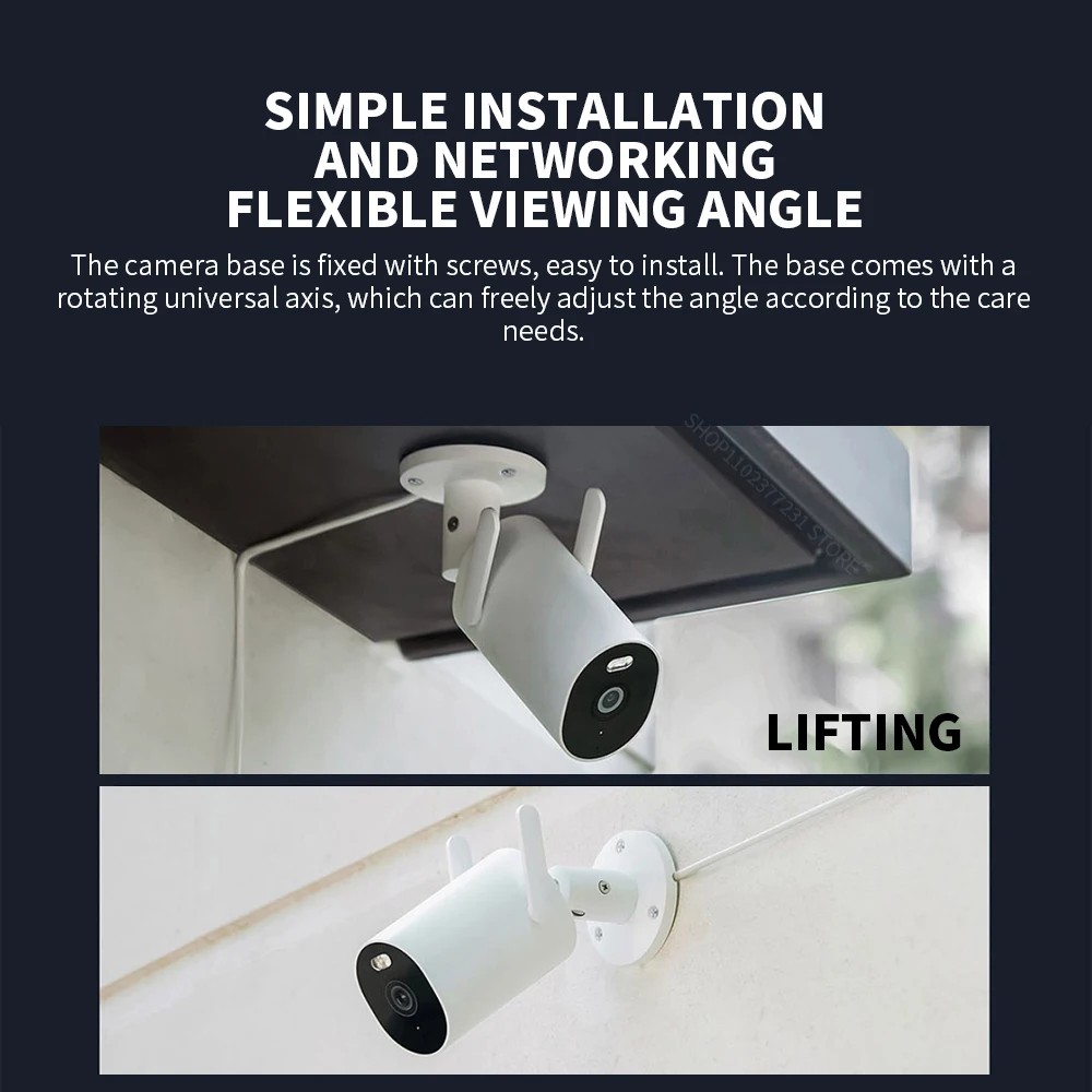 Caméra extérieure Xiaomi AW300 - Xiaomi Home Security Camera 2K avis et prix