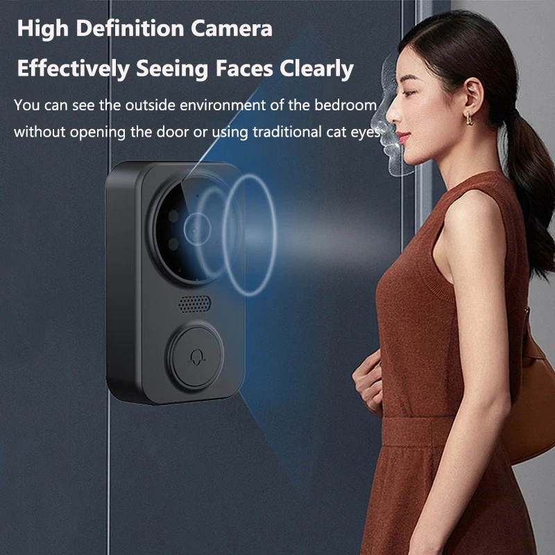 Sonnette vidéo sans fil WiFi 4 - Home Security Doorbell Camera avis et prix
