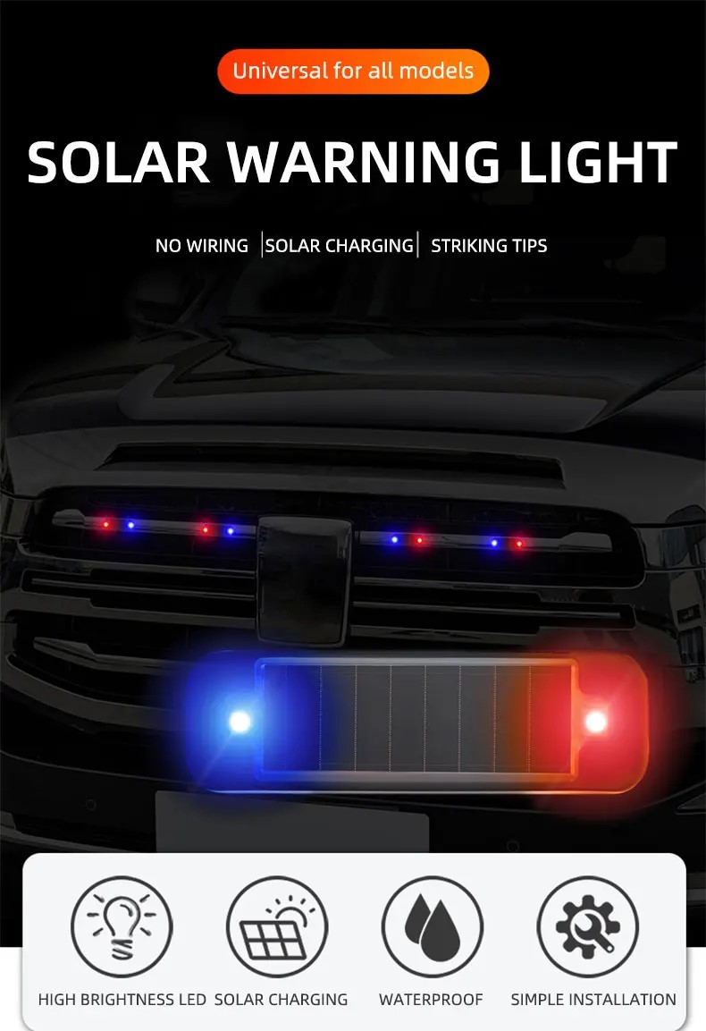Mini LED énergie solaire voitu - Solar Security Light avis et prix