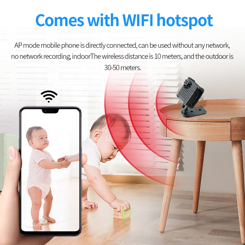 Caméra Mini Wifi de Haute Qual - Home Security Video avis et prix