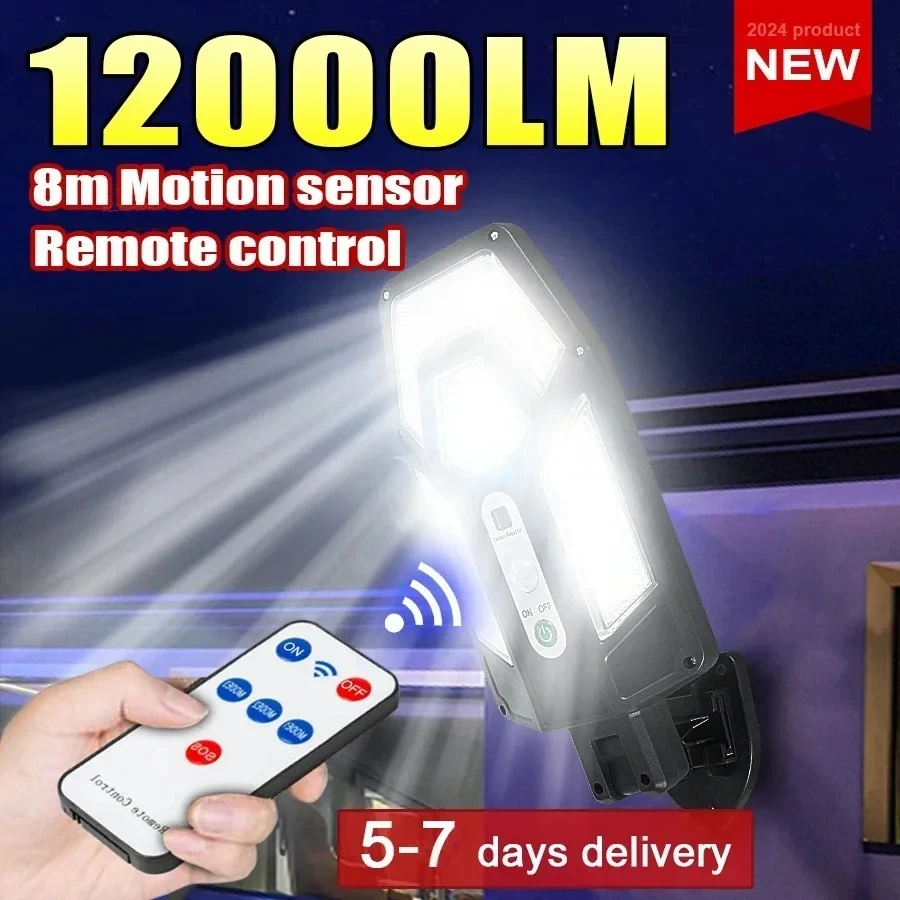 12000LM lampe murale solaire p - Solar Security Light avis et prix
