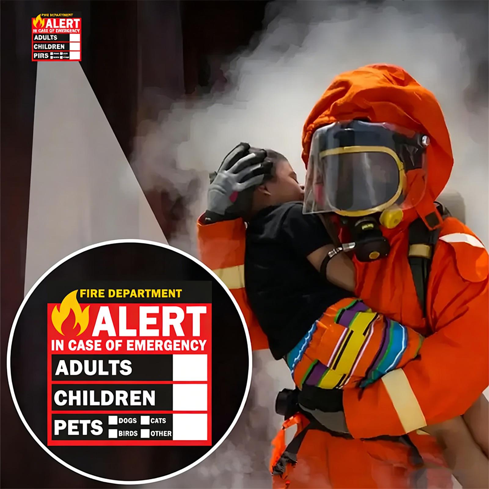 Autocollant d'alerte incendie  - Home Security Department Us avis et prix