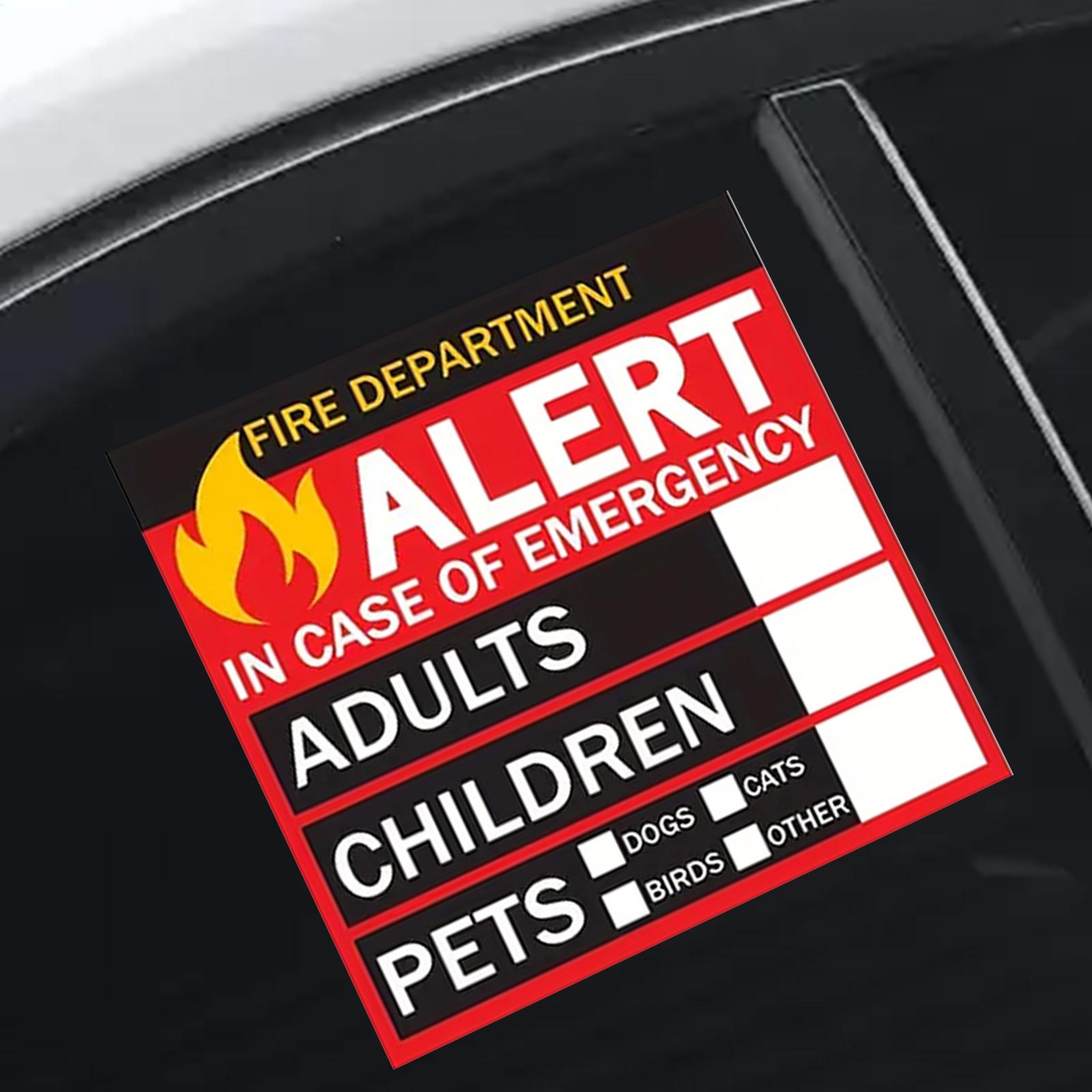 Autocollant d'alerte incendie  - Home Security Department Us avis et prix