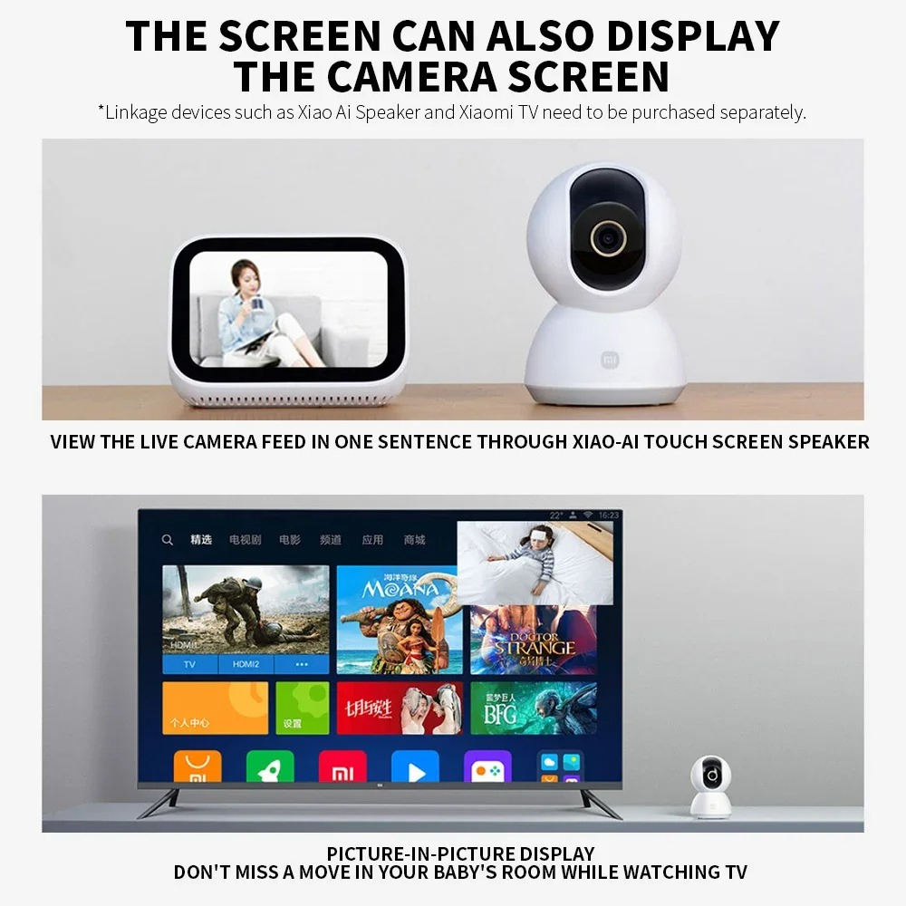 Xiaomi caméra intelligente PTZ - Xiaomi Home Security Camera 2K avis et prix