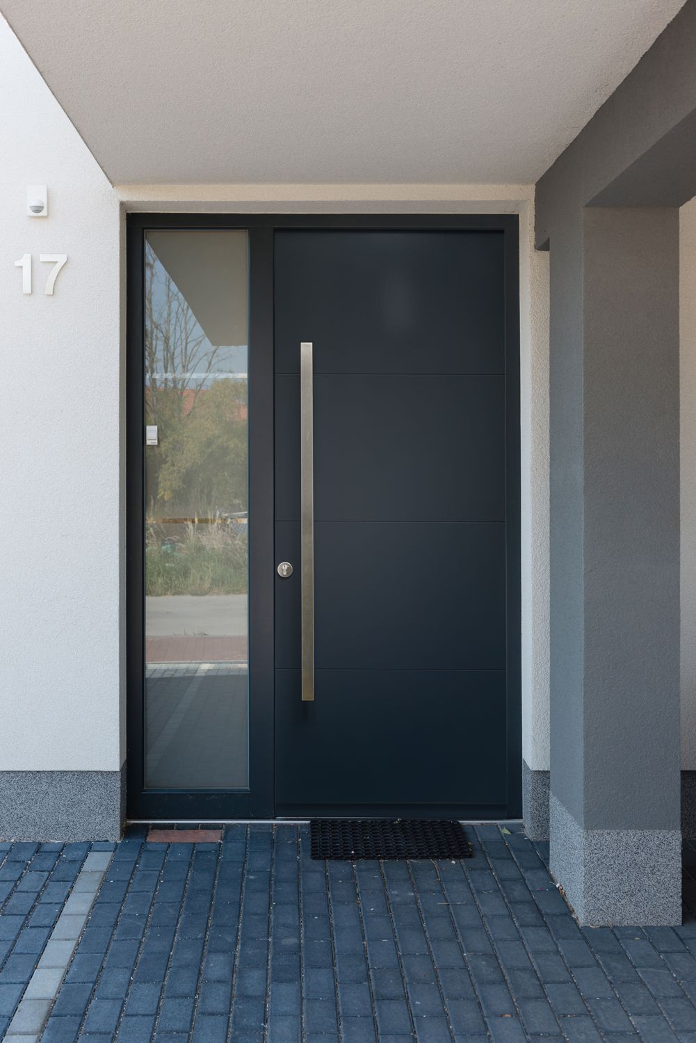Porte extérieure au design mod - Home Security Providers avis et prix