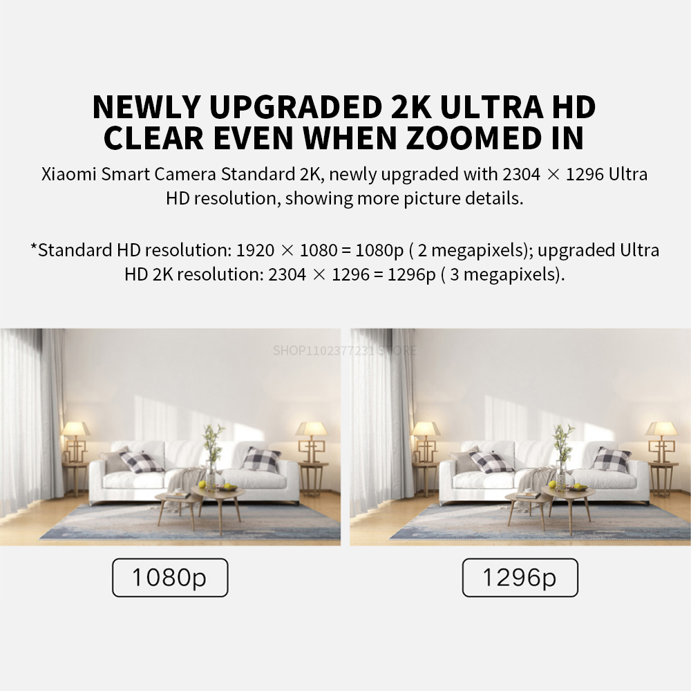 Xiaomi caméra IP intelligente  - Xiaomi Home Security Camera 2K avis et prix