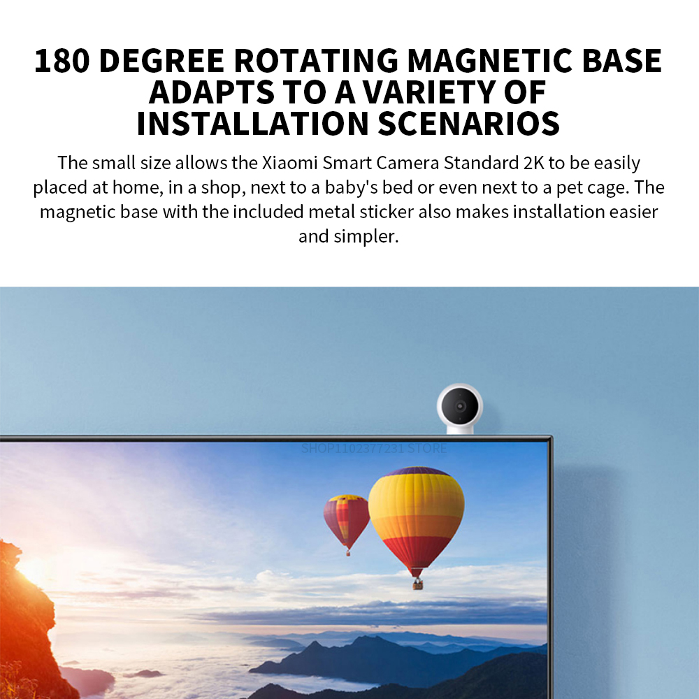 Xiaomi caméra IP intelligente  - Xiaomi Home Security Camera 2K avis et prix