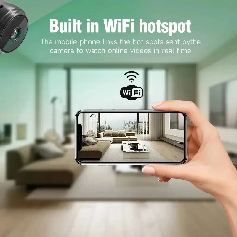 Mini caméra A9 WiFi, surveilla - Home Security Premium avis et prix