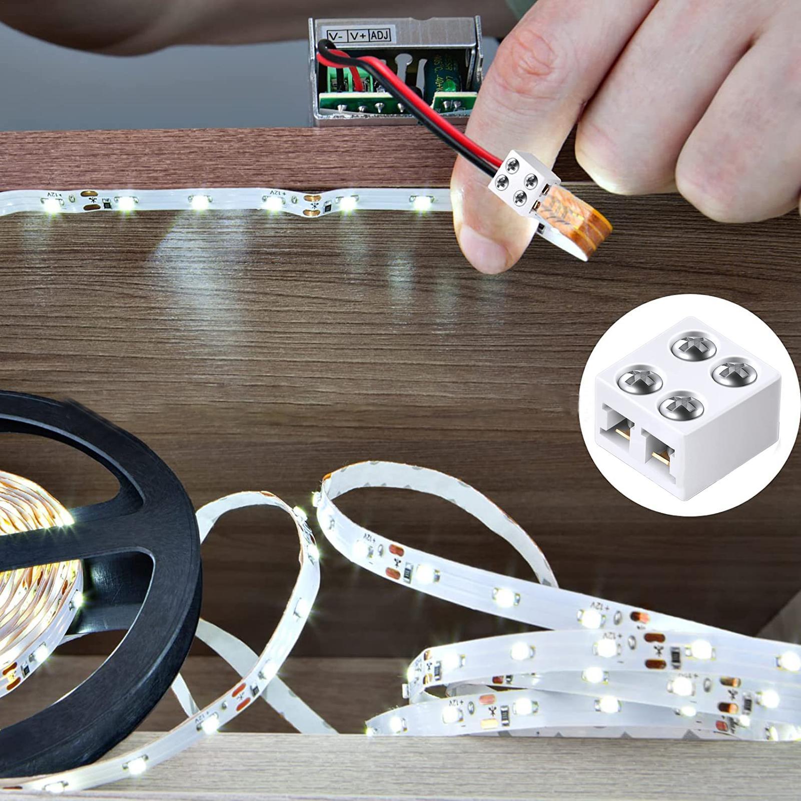 Connecteurs de bande LED Conne - Home Security Providers avis et prix