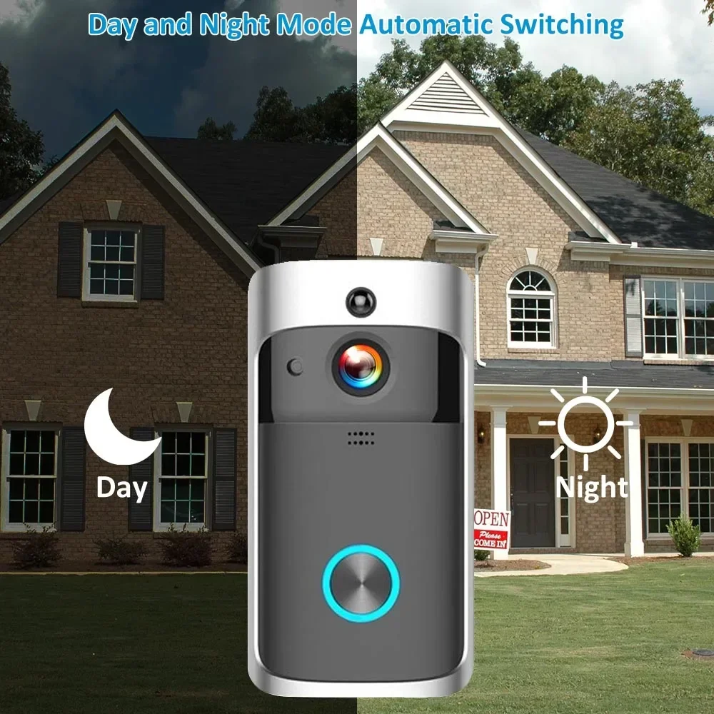 Sonnette de porte sans fil Wi- - Home Security Doorbell Camera avis et prix