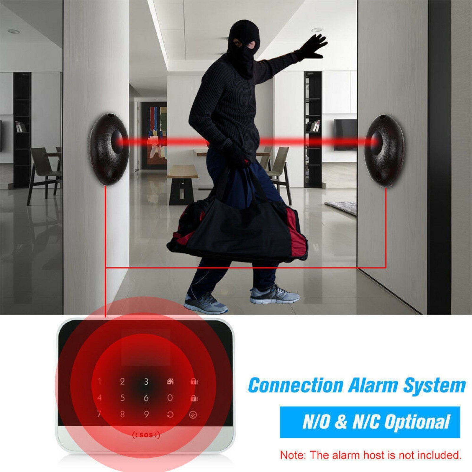 Détecteur d'Obstacles avec Cap - Home Security Laser System avis et prix