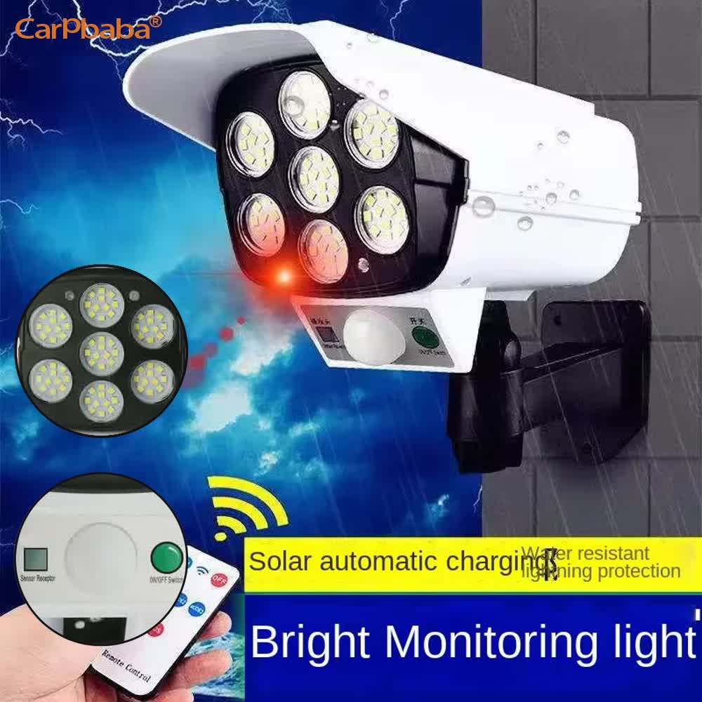 Lumière solaire extérieure cap - Solar Security Light avis et prix