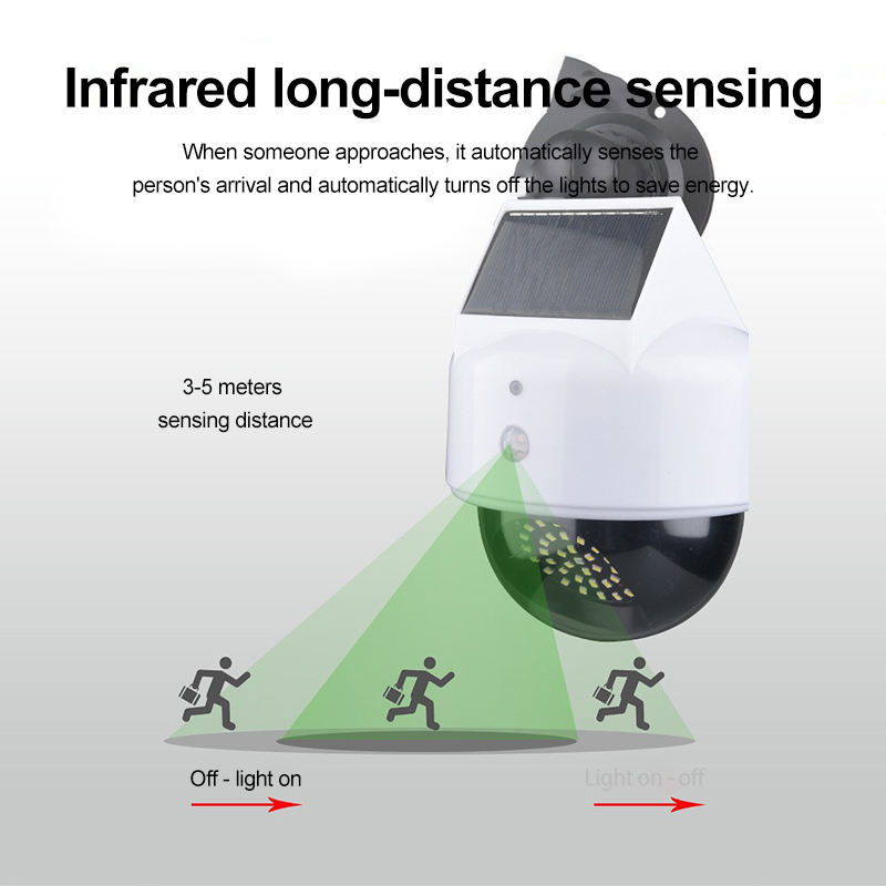 Caméra de Simulation solaire c - Solar Security Light avis et prix