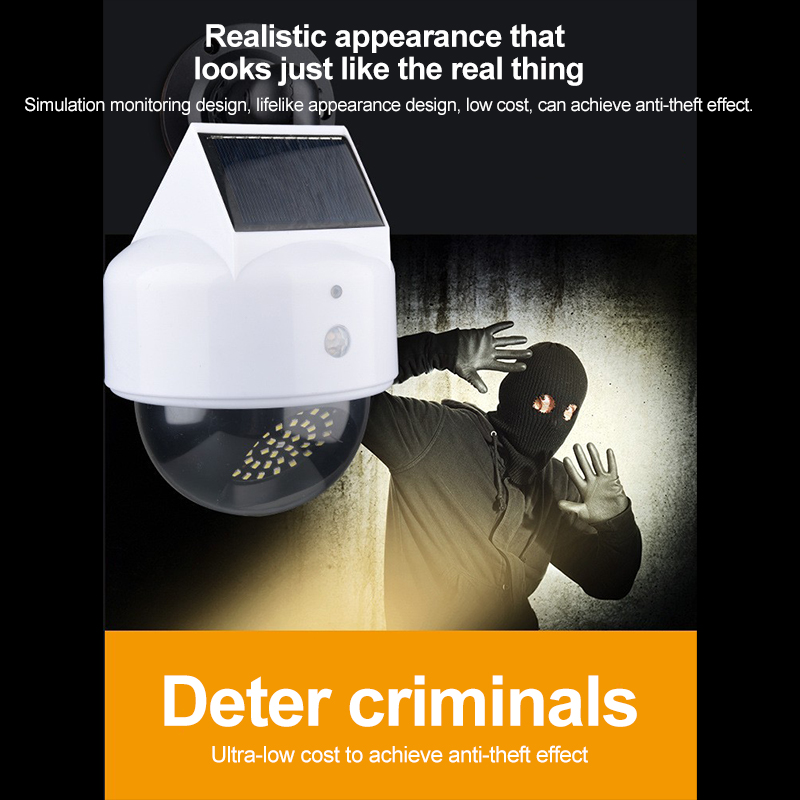 Caméra de Simulation solaire c - Solar Security Light avis et prix
