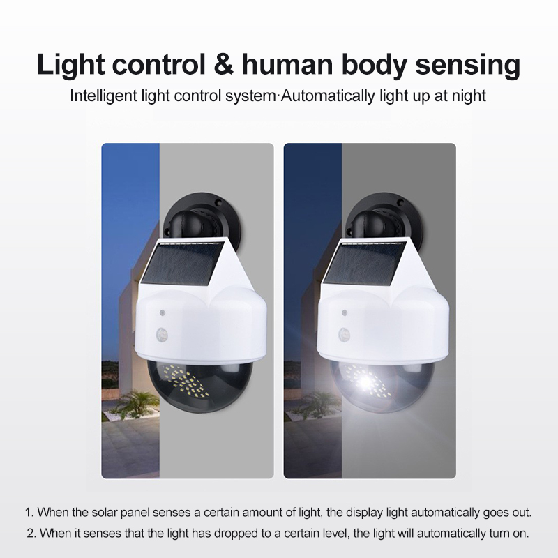 Caméra de Simulation solaire c - Solar Security Light avis et prix